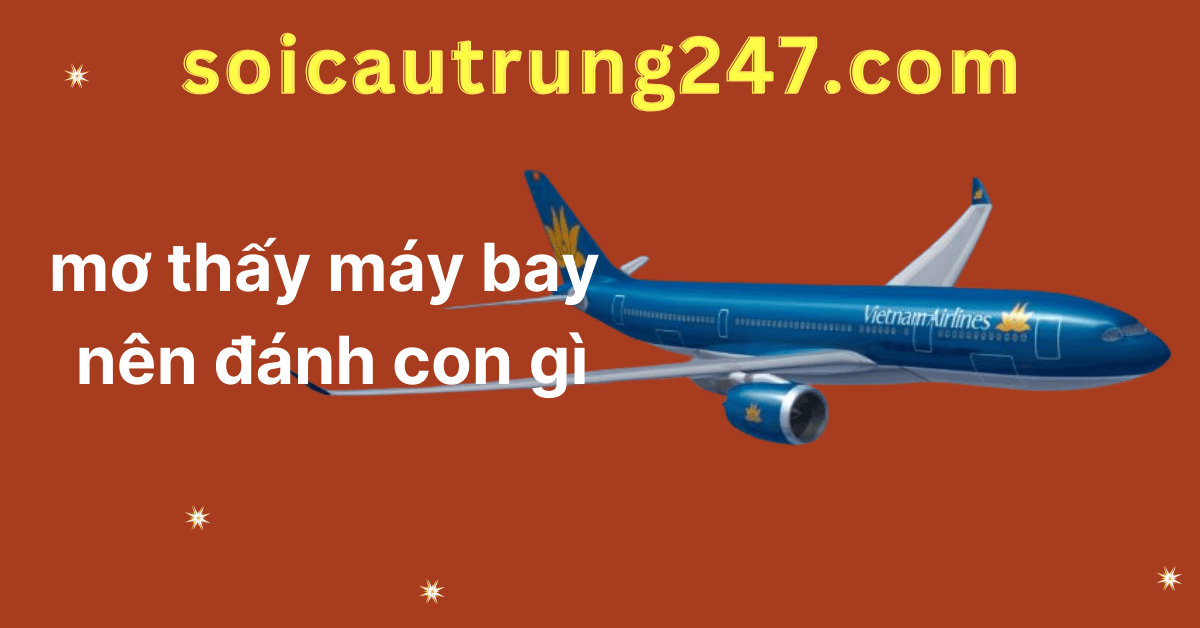 mơ thấy máy bay đánh con gì chuẩn xác